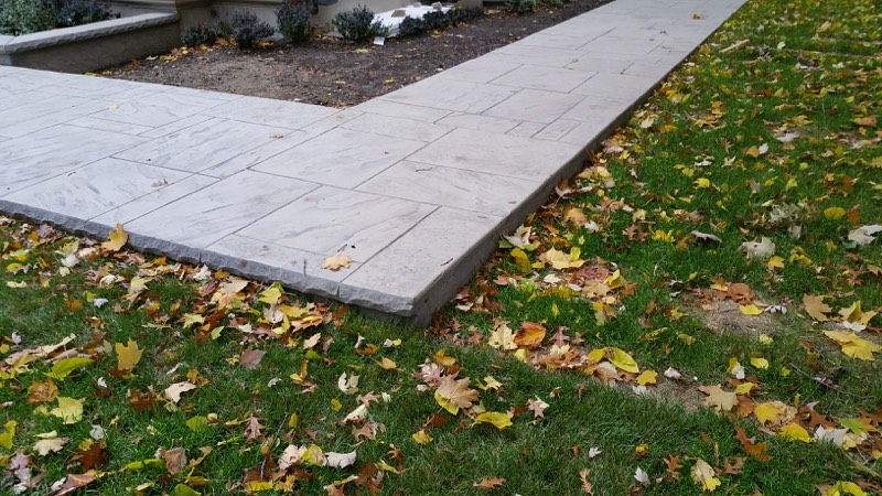 Stone-front custom home