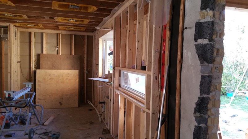 Bungalow addition and exterior rebuild