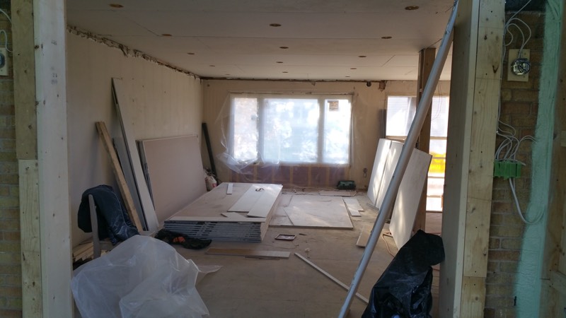 Bungalow addition and exterior rebuild