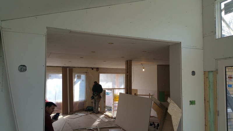 Bungalow addition and exterior rebuild